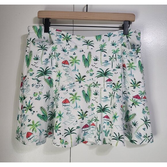 Lillie Green Pants - Lillie Green Women's LG Golf Athleisure Tennis Skort Resort Travel Country Club